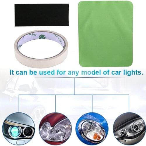 Car Headlight Retreading Repair Tool Polishing Anti-scratch For Increase Visibility Headlight Restorstion Kit Car Accessries