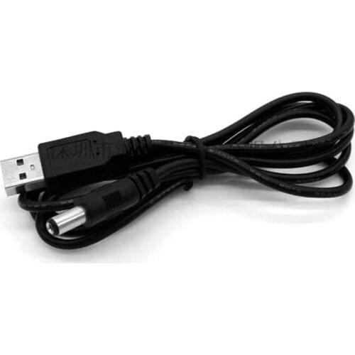 1Pc DC 5V 9V 12V Boost Voltage Cable USB Converter Adapter Power Bank Router Cord Approx. 1M