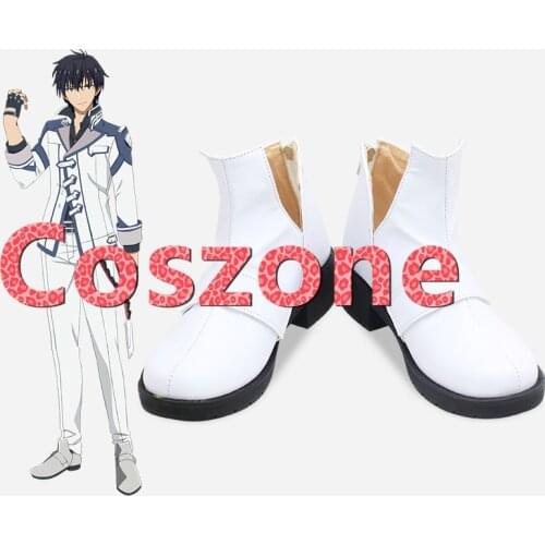 The Misfit of Demon King Academy Anos Voldigord Cosplay Shoes Boots Halloween Carnival Cosplay Costume Accessories