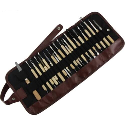 22pcs Polymer Clay Tools Shapers Ceramic Art Tools Kit Set for Pottery/Sculpting/Ceramic/Clay Wax Carving Modelling