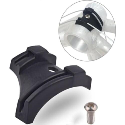Bottom Bracket Cable Holder Guide Tidy Frame Tie For MTB Bike Black