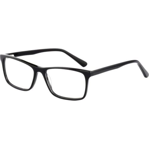 New fashion man glasses frame optical frame acetate eye wear vintage eyeglasses black crystal eyeglass frame trending products