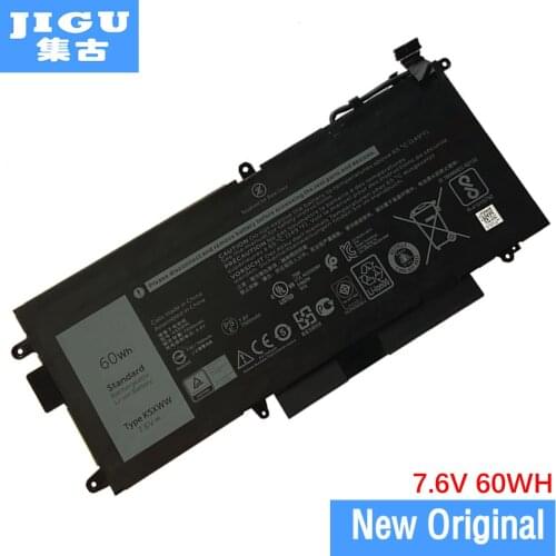JIGU K5XWW Original Laptop Battery 6CYH6 725KY N18GG For DELL N003L7390-C-D1606FTCN For Latitude 12 5289 L3180 E5289