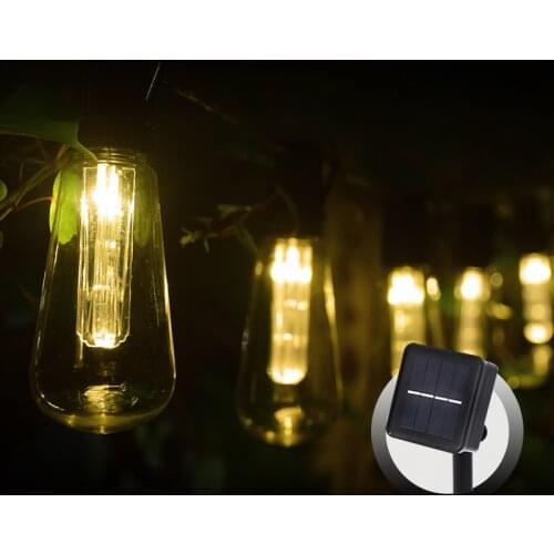 String Lights Solar Led Light Outdoor IP65 Waterproof Garden Decoration Outdoor Wedding Decoration Fairy Lights