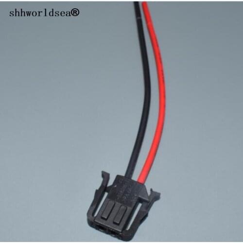 Shhworldsea for VW 2pin 3.5mm 2 hole electric auto plug connectors 191 972 702 191972702