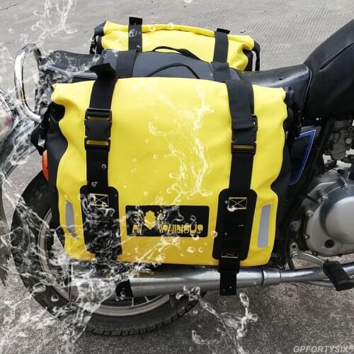 Waterproof Motorcycle Rear Tail Bag Travel Dry Bag Motorbike Luggage Backpack Motorcycle Seat Bag Backpack 30/60/ 66/ 90 Liter