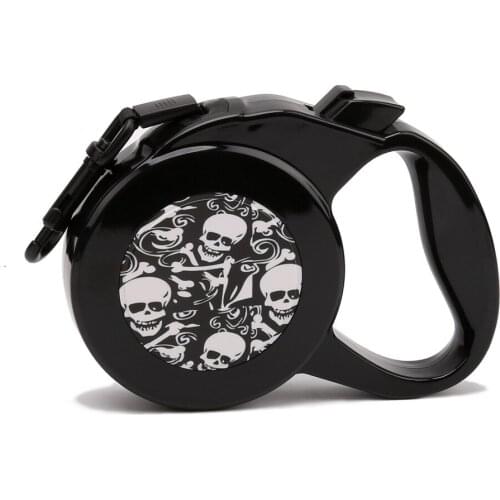 3M/5M/8M Retractable Dog Leash Lead One-handed Lock Training Pet Puppy Walking Nylon Leashes Adjustable Dog Collar for Dogs Cats