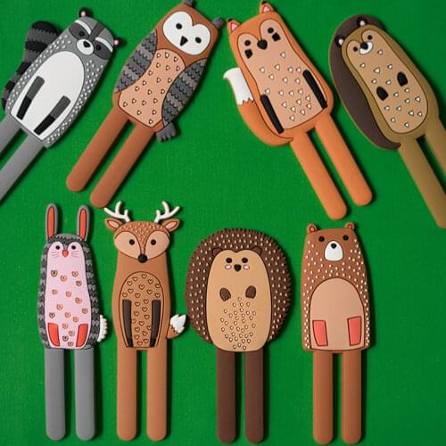 Animal Magnetic Hooks Multifunctional Removable Decorative Fridge Sticker Refrigerator Message Magnet Key Holder