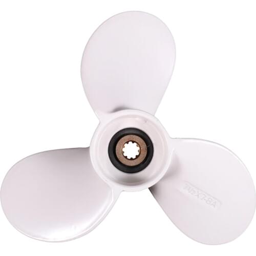 Aluminum Outboard Propeller 3X7-1/2X7 for Yamaha 4-6Hp 6E0-45943-00