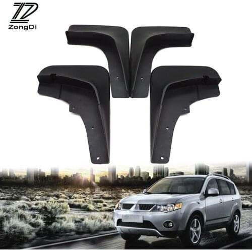 ZD Car Front Rear Mudguards For Mitsubishi Outlander 2.4 2007 2008 2009 Mud Flaps Accessories Splash Guard Car-styling Fenders