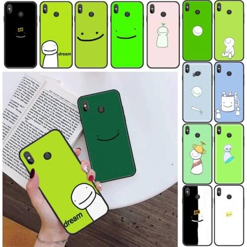 Dream Smp Smile Phone Case For Xiaomi Redmi Note10 Pro Note7 Pro 8 Pro 8T Note9 4X 5 Redmi 7 8 8A 9C Poco X3