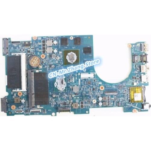 SHELI FOR Dell Inspiron 7737 Laptop Motherboard CJFT4 0CJFT4 CN-0CJFT4 12309-1 W/ i7 4500U CPU GT750M 2GB GPU Test 100% goo