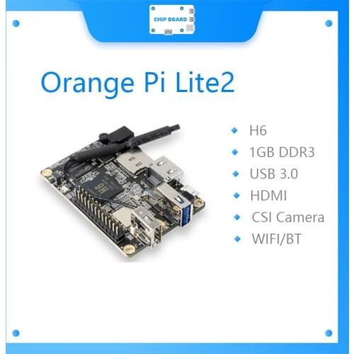 Orange Pi Lite2 H6 1GB USB3.0 Bluetooth4.1 Quad-Core 64bit Support android7.0 Mini PC