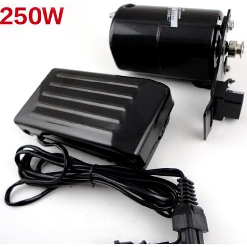 Wholesale sewing machine motor 250W 220v 12500 r/min motor for sewing machine with foot pedal Handwork Accessories