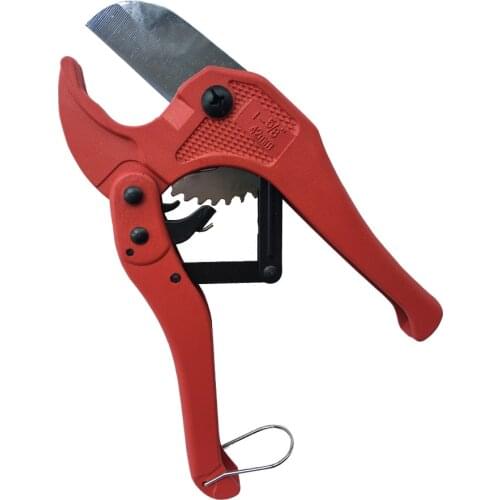PVC Pipe Cutter 36mm 42mm 64mm Aluminum Alloy Body Ratchet Scissors plastic Tube Cutter PVC/PU/PP/PE Hose Cutting Hand Tools