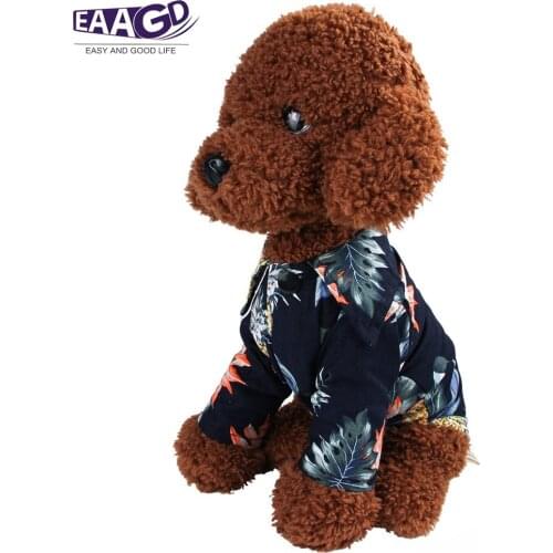 1Pcs Pet Shirts Dog Puppy Buttons Sleepwear Pajamas Clothes Cute Sweet Clothing Apparel Costume