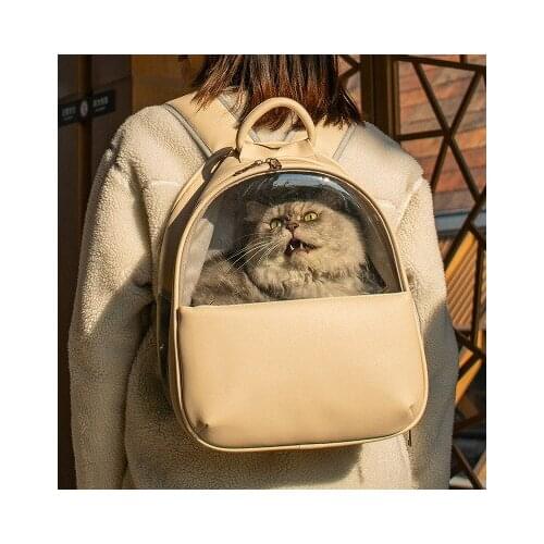 Cat Bag Going Out Backpack Transparent Cat Bag Cat and Dog Going Pet Bag Fashion Pet Products Cat Backpack