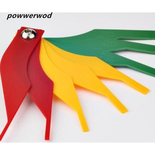 Thickness gauge /Car brake pad scale/measuring instrument Wear measuring brake pad feeler gauge measuring tool