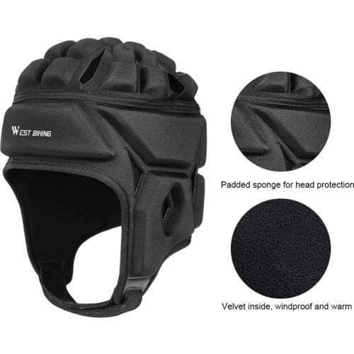 Winter Football Goalkeeper Helmet Roller Skating Snowboard Hat Cycling Headguard Skiing Snowboard Helmet Protecting Sports Hat