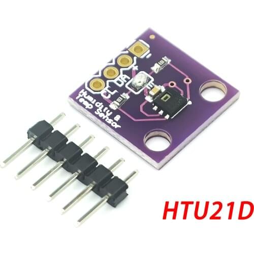 Temperature Humidity Sensor GY-213V-HTU21D HTU21D I2C Replace SHT21 SI7021 HDC1080 Module