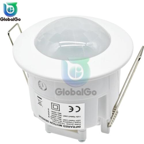 Intelligent Sensor Light Switch AC 220V 360 Degree IR Infrared Home Ceiling Light PIR Motion Sensor Controller Switch