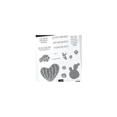 CACTUS Metal Cutting Dies And Stamps for Scrapbooking DIY Album Stamp Paper Card Embossing Decor Craft Stencils Die Cut