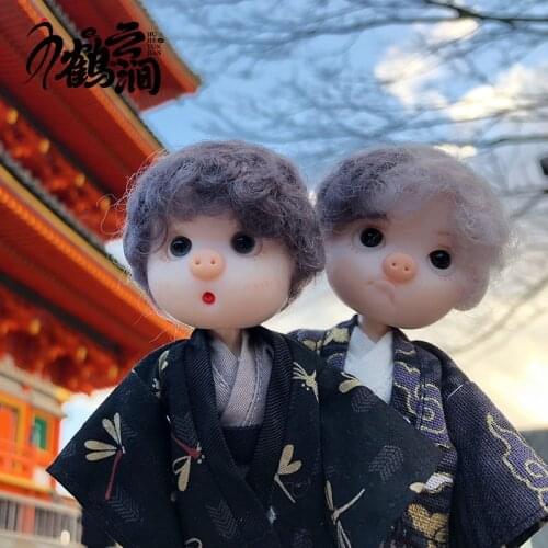 Ob11 baby clothes ob11 kimono bathrobe set 12 points BJD clothes beautiful knot pig GSC clay Molly