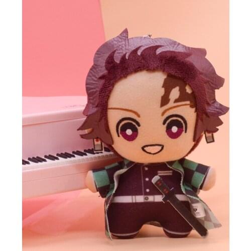 15cm Tanjirou Demon Slayer Kamado Tanjirou Blade Plush Doll Pendant Warme Cute Lovely Boy Toy Cartoon
