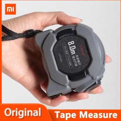 Xiaomi DUKA Steel Tape Accurate Measurement Measure Portable 8m Self-locking Tape Anti-fall Durable for Work DecorationFurniture