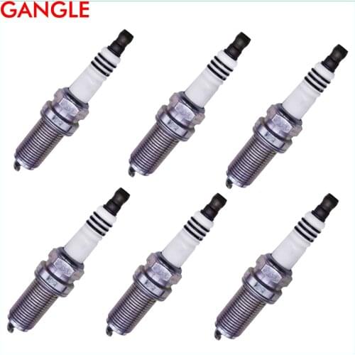 4PCS 6PCS NEW LFR6AIX-11 6619 IRIDIUM IX SPARK PLUG FOR TOYOTA BMW LEXUS SUBARU VOLVO YAMAHA LFR6AIX11