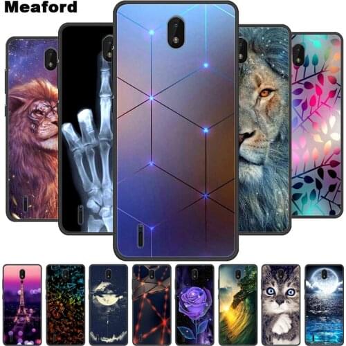 For Nokia C01 Plus Case 5.45" Shockproof Soft silicone TPU Back Cover For Nokia C01 Plus TA-1383 Phone Case C01Plus Coque Cute