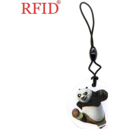 UID S50 1K Animation Animation Pattern Keyfob Key Tags Changeable Cartoon RFID Rewritable Badge Keychain Access Control Card 1