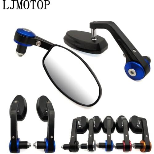 Universal Motorcycl Handle Bar End Rearview mirror 7/8" For DUCATI M900 Monster Metallic 916 996/996B/SPS/R 998B/S/R SS1000