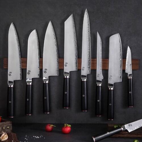 Japan AUS-10 composite steel Forging knife Cleaver Chef knives Gyuto Filleting Knives Santoku Boning Paring Utillty Seiko knife
