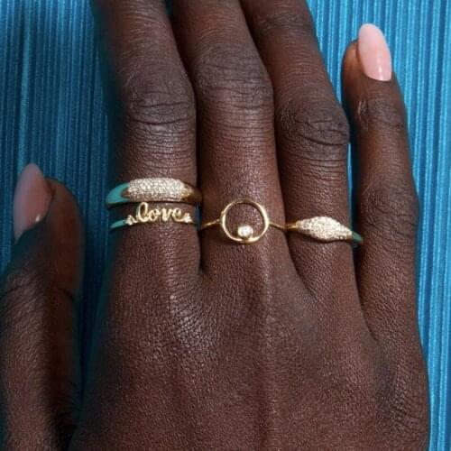 Iced Out Micro Pave Clear Cubic Zirconia CZ Paved 925 Sterling Silver Hot Fashion Women Sparking Bling CZ Gold Color Dome Ring