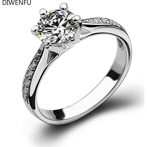 Luxury 925 Sterling Silver Wedding Band Eternity Ring for Women Ladies Big Finger Party Anniversary Gift with Box Jewelry