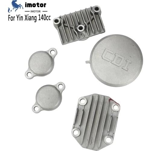 125cc 140cc Air Cooler Style Cylinder Head Cover Kit For YinXiang YX125 140 150 1P56FMJ Horizontal Engine Dirt Pit Bike Atv