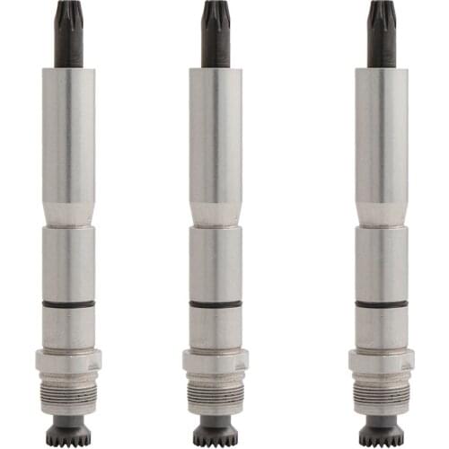 3xShaft for Dental 1:5 Increasing LED Fibre Optic Contra Angle Handpiece Red Ring Air Turbine Inner Water BDX95L