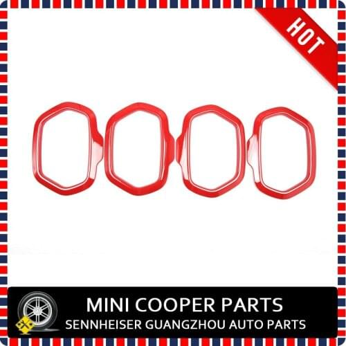 Brand New 100% Fitment ABS Material UV Protected Mini Ray Style Red Color Interior Kits For Renegade (8 Pcs/Set)