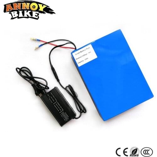 New Free Tax EU 48v 25Ah 1000w 1500w ithium Battery Pack 48v 25Ah Electric Bicycle Scooter Golf Cart Trolley With 3A Charger