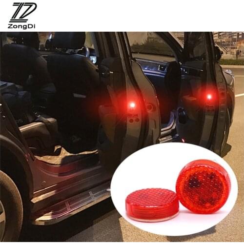 Car LED door light Strobe Warning Light for Kia Rio K2 Ceed Sorento Sportage Hyundai Solaris I30 IX35 Creta Tucson 2016 2017