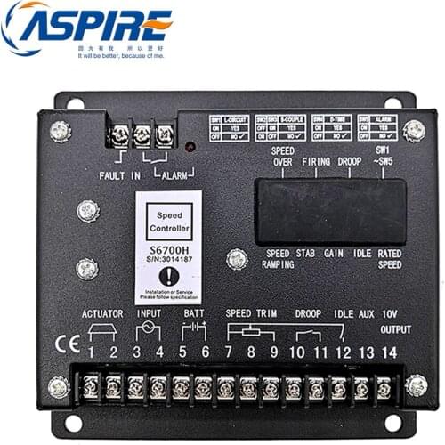 Free Shipping+Generator Speed Control Governor S6700H for Electric Engine Motors