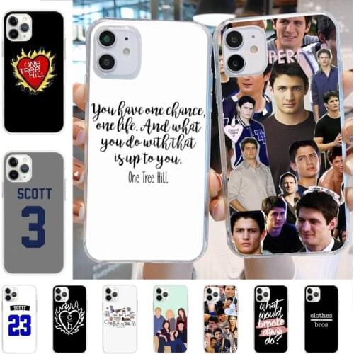 YNDFCNB One Tree Hill Heart Phone Case for iPhone 8 7 6 6S Plus X 5S SE 2020 XR 11 12 mini pro XS MAX