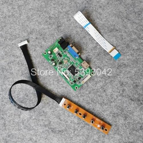 For NT140WHM-N43 NT140WHM-N44 EDP 30Pins WLED 1366*768 laptop LCD screen VGA monitor controller drive board 14" DIY kit