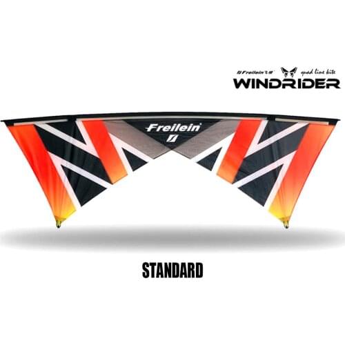 2.3m KNIGHT X3 Quad Line Traction Kite for Adult Stunt Power Intermediate-Kites Flying Competition 3 Color with Bag & Line