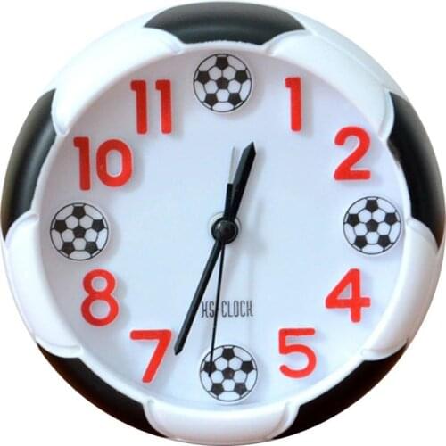 Soccer Gift Balls, Soccer Club Decor, Alarm Clock, Digital Pointer, World Cup Gift, Soccer Ball Shaped, Sports Desk Decor
