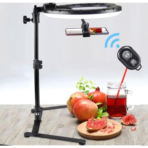 10 Inch Ring Light Fill Lamp Overhead Bracket Soft Light Jewelry Broadcast Live Light Shooting Photo Lamp For TikTok Youtube