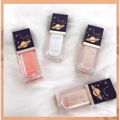 Makeup Shimmer Glitter Liquid Highlighter Illuminator Contouring Makeup Face Lip Brightener Eyeshadow Highlight Bronzer Cosmetic