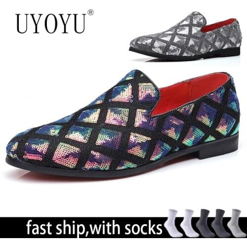 Unique Moccasins Mens Dress Leather Shoes Men Original Autumn Luxury Footwear Nightclub Party Male Shoes Loafers Casual Shoes