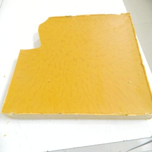 Natural pure yellow beeswax slab for lubricant